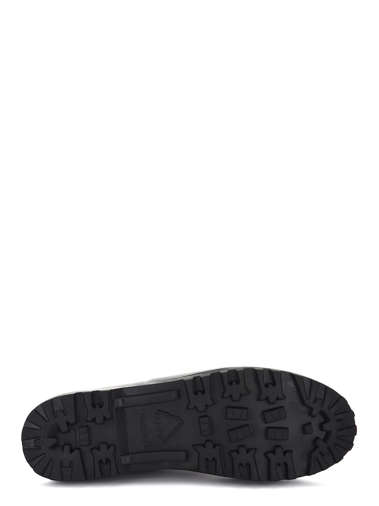 Superga 2678 Alpina Faux Leather Black Boots - Image 6 of 6