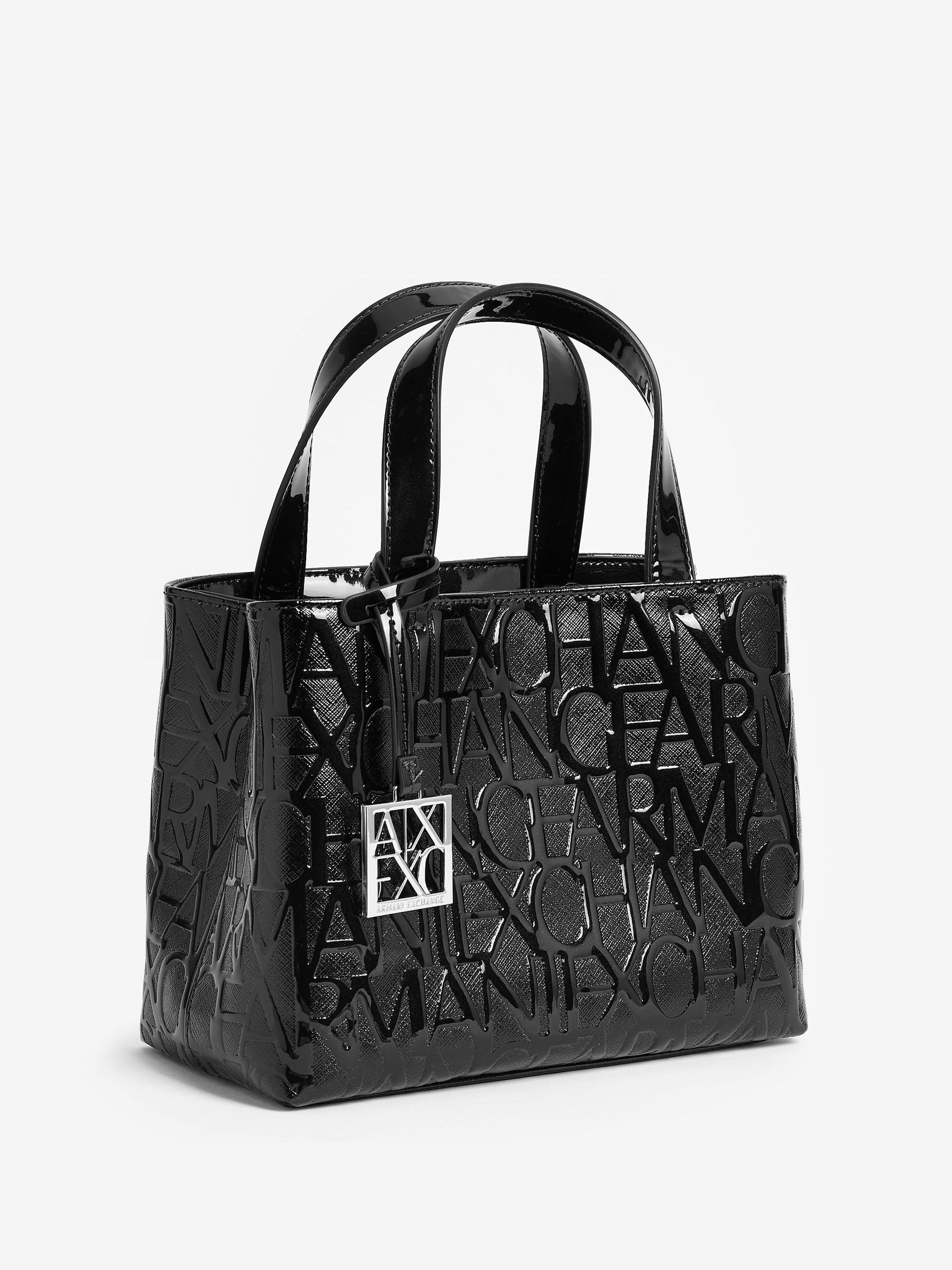 BOXロゴバックル スモールトートバッグ | Armani Exchange