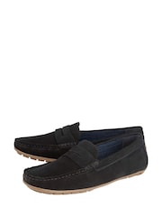 Lotus Blue Suede Loafers - Image 2 of 4