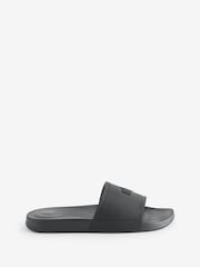 FitFlop iQushion Black Slides - Image 1 of 3