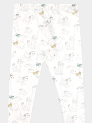 Character Green Baby Dumbo Sleepsuit Bodysuit Hat And Bib  4 Piece Set - Image 3 of 5