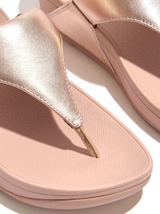 FitFlop Lulu Leather Toe Post Sandals - Image 4 of 5