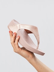FitFlop Lulu Leather Toe Post Sandals - Image 5 of 5