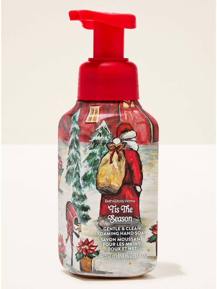 Bath & Body Works Tis The Season Gentle & Clean Foaming Hand Soap 259ml - Image 1 of 2 Bath & Body Works Tis The Season Gentle & Clean Foaming Hand Soap 259ml - Image 1 of 2