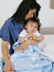 Набор 4 100хлопковых одеял из муслина Aden & Anais Essentials - Изображение 5 из 7
