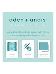 Набор 4 100хлопковых одеял из муслина Aden & Anais Essentials - Изображение 7 из 7