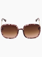 Dune London Natural Glamour Retro Square Glasses - Image 2 of 4