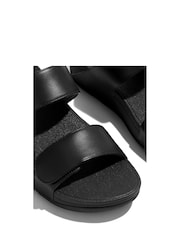 FitFlop Lulu Adjustable Leather Slide Sandals - Image 4 of 4