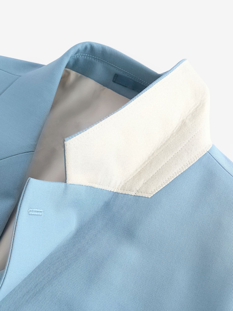Light Blue Motionflex Stretch Suit Jacket - Image 1 of 4