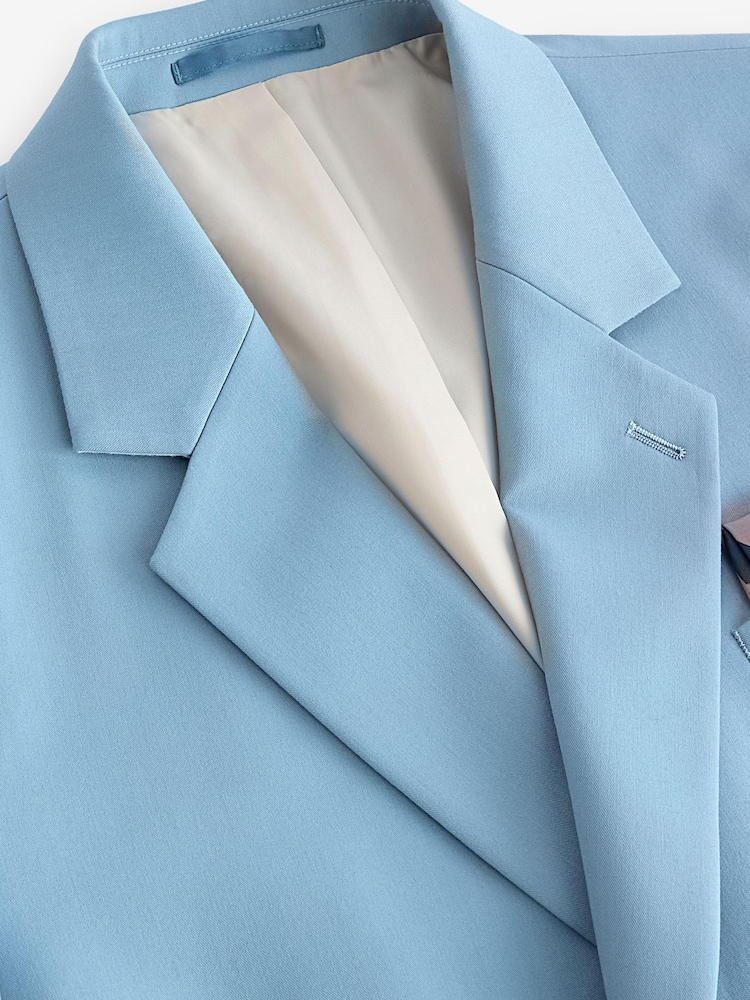 Light Blue Motionflex Stretch Suit Jacket - Image 2 of 4