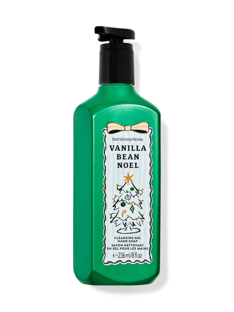 Bath & Body Works Vanilla Bean Noel Cleansing Gel Hand Soap 236ml - Image 1 of 2 Bath & Body Works Vanilla Bean Noel Cleansing Gel Hand Soap 236ml - Image 1 of 2