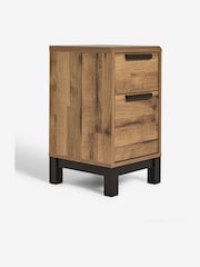 Dark Bronx Oak Effect Set of 2 Bedside Table - Image 10 of 11