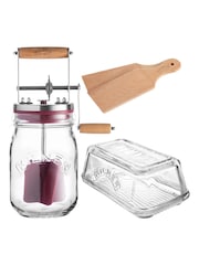 Kilner Butter Churner/Paddles & Dish Set - Image 6 of 6