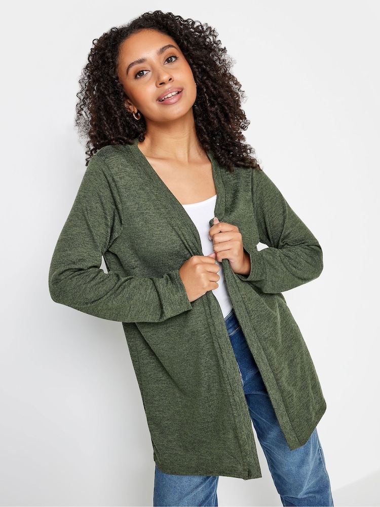 zelena - M&Co drobna postava; XS Lightweight pletena jopa - Slika 1 iz 5