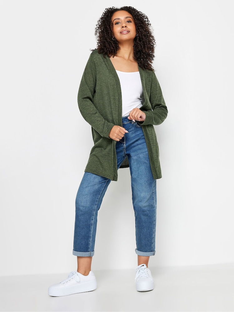 zelena - M&Co drobna postava; XS Lightweight pletena jopa - Slika 2 iz 5