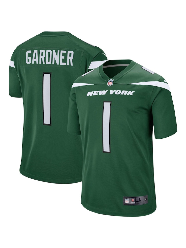 Nike Green NFL New York Jets Home Game Jersey - Ahmad "Sauce" Gardner - Image 1 of 3