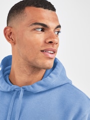 Nike Light Blue Club Pullover Hoodie - Image 3 of 5