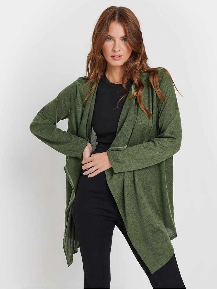 M&Co Green Waterfall Cardigan - Image 2 of 4