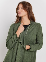 M&Co Green Waterfall Cardigan - Image 4 of 4