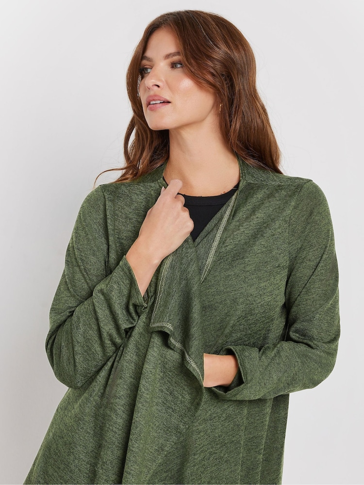 M&Co Green Waterfall Cardigan - Image 4 of 4