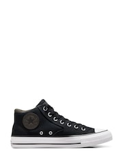 أسود/أخضر - حذاء رياضة متوسط الطول Malden Street من Converse - صورة 1 من 13
