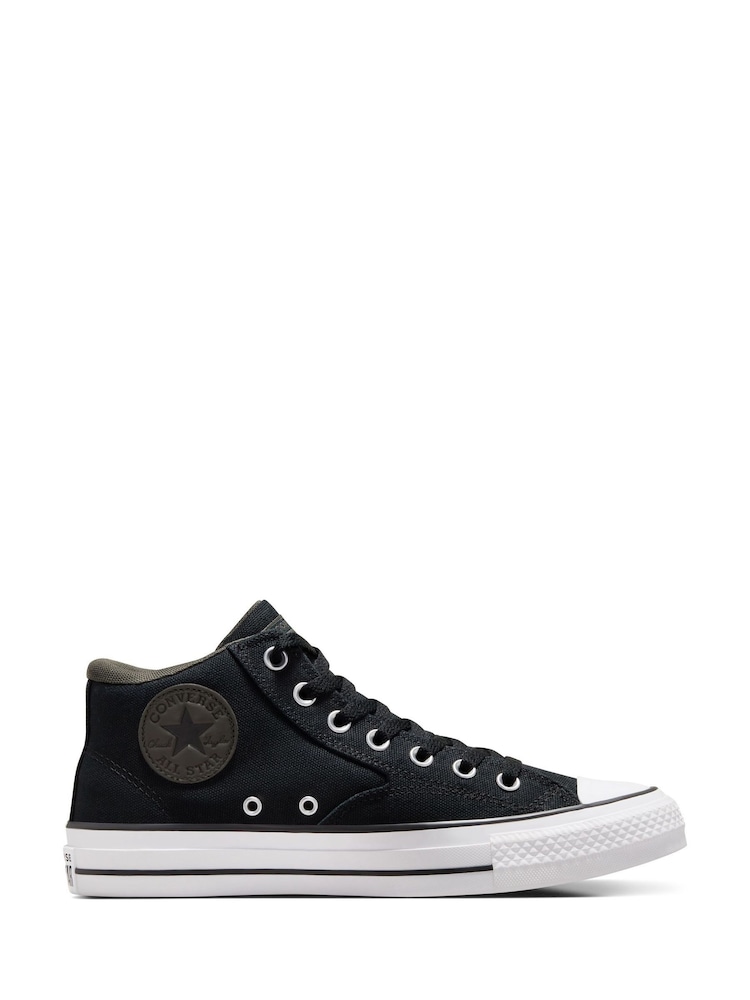 أسود/أخضر - حذاء رياضة متوسط الطول Malden Street من Converse - صورة 1 من 13