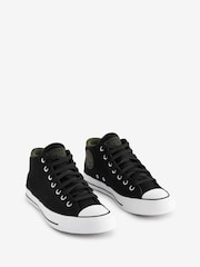 أسود/أخضر - حذاء رياضة متوسط الطول Malden Street من Converse - صورة 4 من 13
