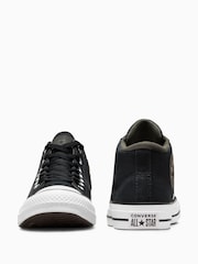 أسود/أخضر - حذاء رياضة متوسط الطول Malden Street من Converse - صورة 6 من 13