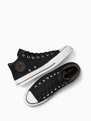 أسود/أخضر - حذاء رياضة متوسط الطول Malden Street من Converse - صورة 9 من 13