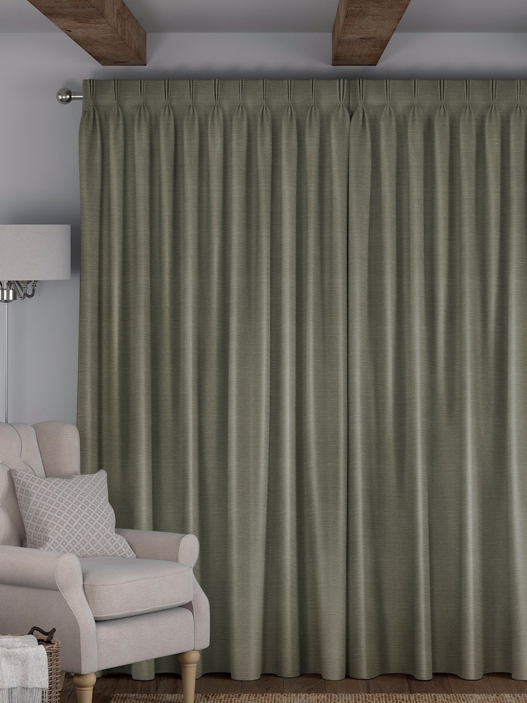 Fern Green Voyage Maison Jasper Made To Measure Curtains - Image 2 of 8