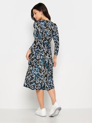 PixieGirl Petite Blue Empire Midi Dress - Image 2 of 4