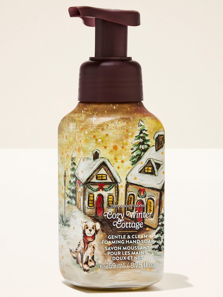 Bath & Body Works Cosy Winter Cottage Gentle & Clean Foaming Hand Soap 259ml - Image 1 of 2 Bath & Body Works Cosy Winter Cottage Gentle & Clean Foaming Hand Soap 259ml - Image 1 of 2