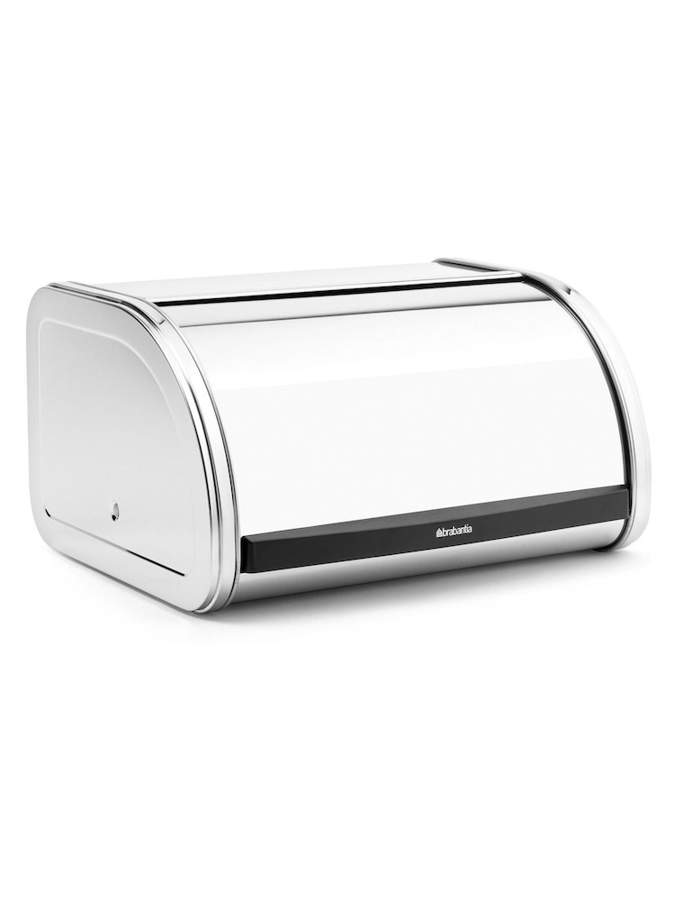 Brabantia Chrome Roll Top Bread Bin Medium - Image 3 of 3