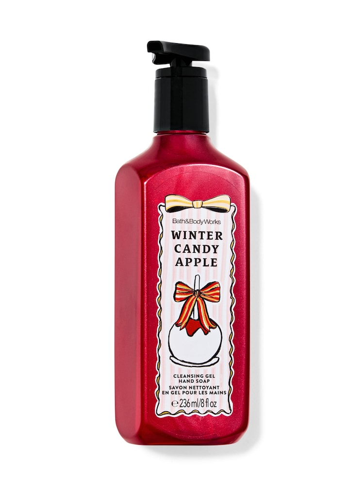 Bath & Body Works Winter Candy Apple Cleansing Gel Hand Soap 236ml - Image 1 of 2 Bath & Body Works Winter Candy Apple Cleansing Gel Hand Soap 236ml - Image 1 of 2