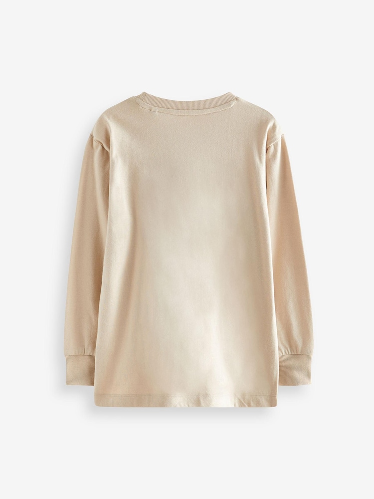 Stone Best Bro Long Sleeve Graphic T-Shirt (3-16yrs) - Image 2 of 3