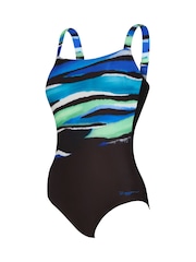 Zoggs Blue Adjustable Classicback Swimsuit With Fixed Foam Cups - Image 5 of 6