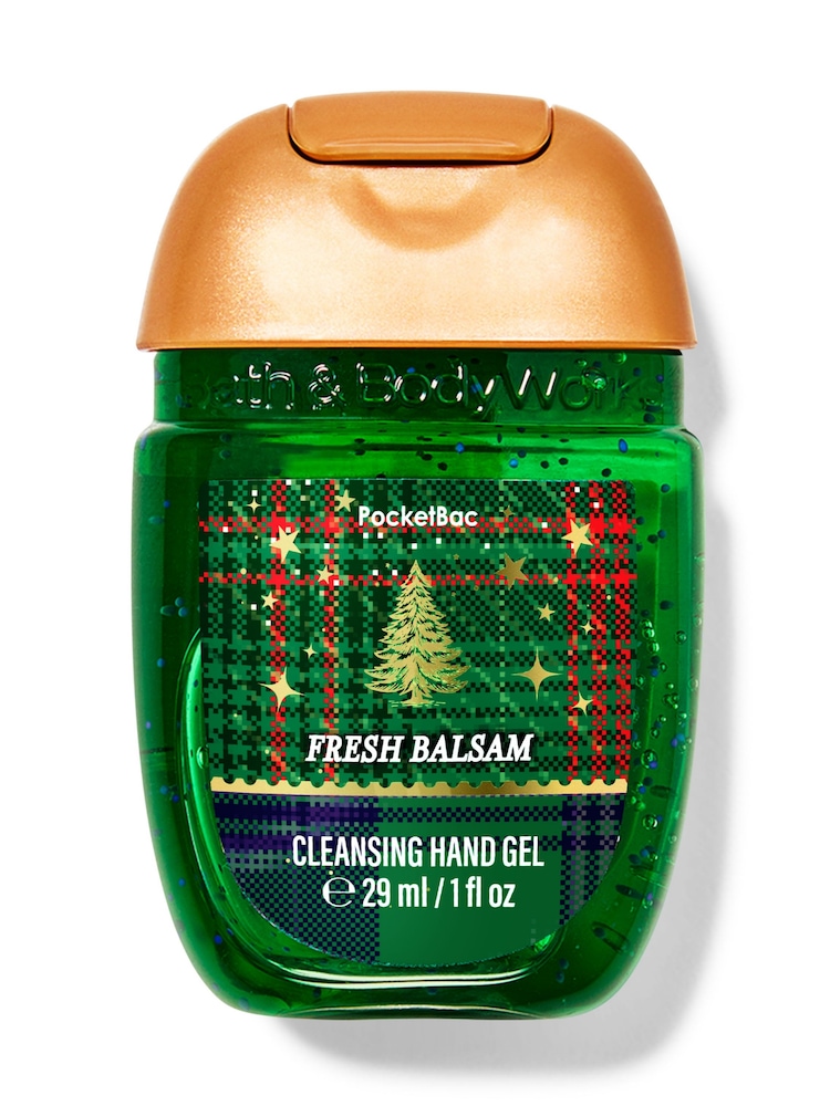 Bath & Body Works Fresh Balsam PocketBack Cleansing Hand Gel 29ml - Image 1 of 2