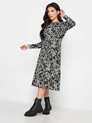 PixieGirl Petite Green Empire Midi Dress - Image 2 of 4