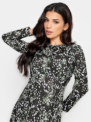 PixieGirl Petite Green Empire Midi Dress - Image 4 of 4