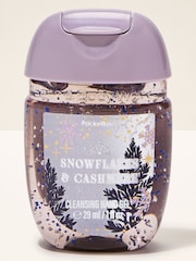 Bath & Body Works Snowflakes and Cashmere Pocketbac Cleansing Hand Gel 29ml - Image 1 of 2