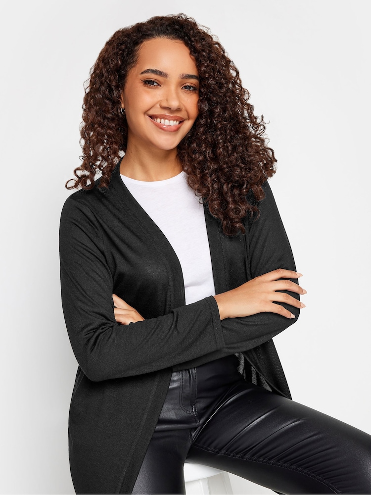 M&Co Black Plain Cardigan - Image 4 of 4 M&Co Black Plain Cardigan - Image 4 of 4