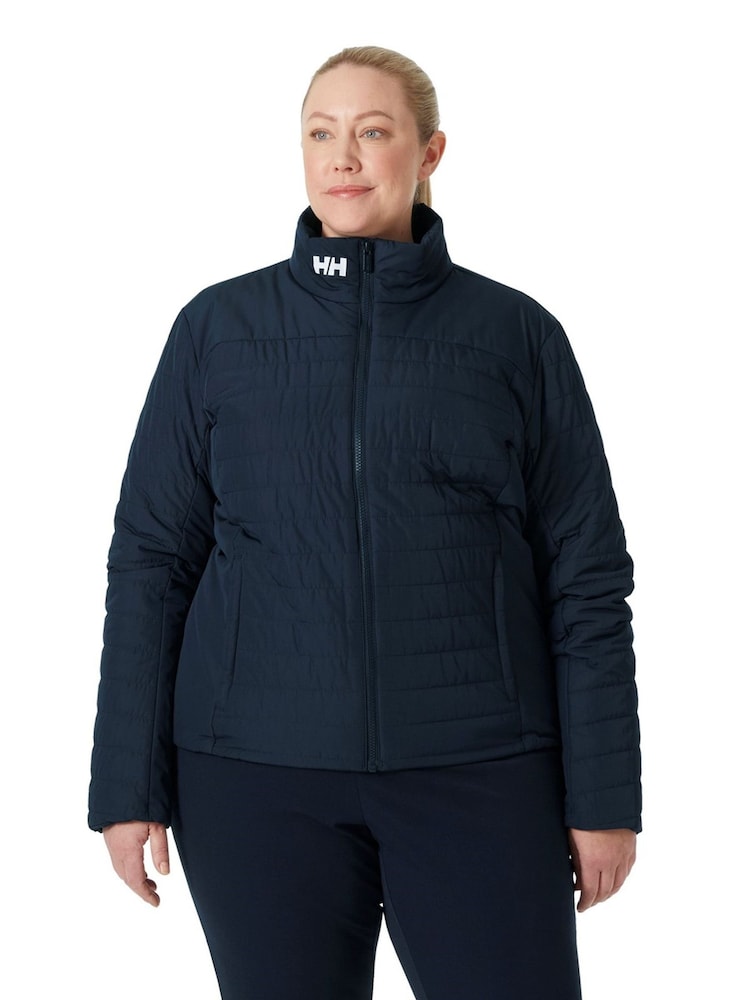Helly Hansen Blue Crew Neck Insulated Sailing Jacket 2.0 - Image 1 of 6 Helly Hansen Blue Crew Neck Insulated Sailing Jacket 2.0 - Image 1 of 6