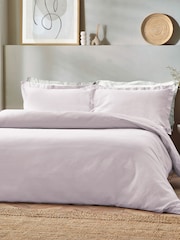 Yard Blush Pink Waffle Textured 100% Cotton Duvet Cover Set - Image 2 of 3