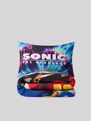 Multi Sonic the Hedgehog 100% Cotton Single Duvet Cover and Pillowcase Set - Image 10 of 11