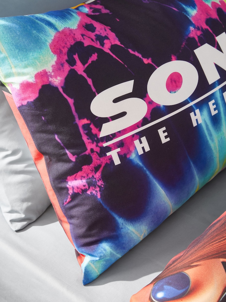 Multi Sonic the Hedgehog 100% Cotton Single Duvet Cover and Pillowcase Set - Image 4 of 11