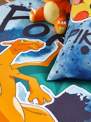 Постельный комплект из 100% хлопка в стиле граффити Pokemon - Изображение 4 из 10