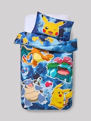 Постельный комплект из 100% хлопка в стиле граффити Pokemon - Изображение 9 из 10