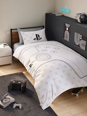 Glow In The Dark Playstation Duvet Cover and Pillowcase Set - Image 3 of 13