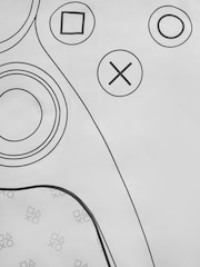 Glow In The Dark Playstation Duvet Cover and Pillowcase Set - Image 8 of 13