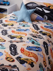 Hot Wheels Reversible Polycotton Single Duvet Cover and Pillowcase Set - Изображение 4 из 8